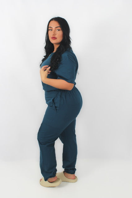 THE MARGO SCRUB SET (BLUE)