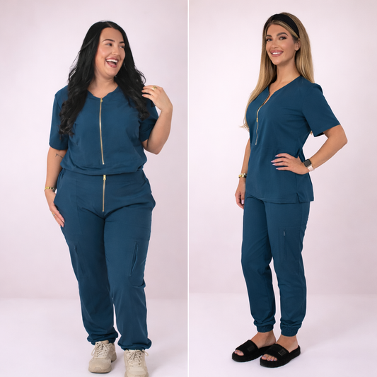 THE MARGO SCRUB SET (BLUE)