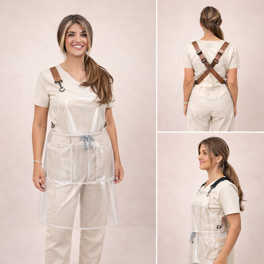 Scrub Nelly Transparent TPU Protective Apron