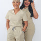 NELLY ORIGINAL SCRUB SET (BEIGE)