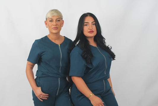 THE MARGO SCRUB SET (BLUE)