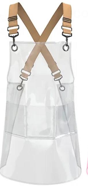 Scrub Nelly Transparent TPU Protective Apron