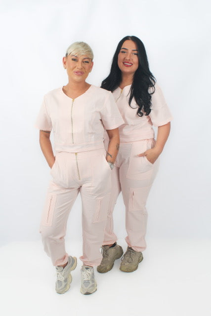 THE MARGO SCRUB SET (BEIGE STONE)